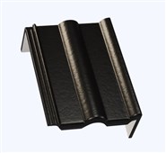 KMB BETA Briliant taška pultová okrajová pravá černá